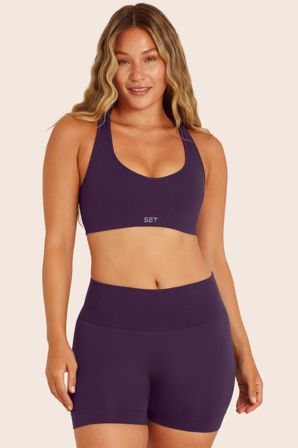 SET™ SCULPTFLEX® RACER V BRA IN FIG