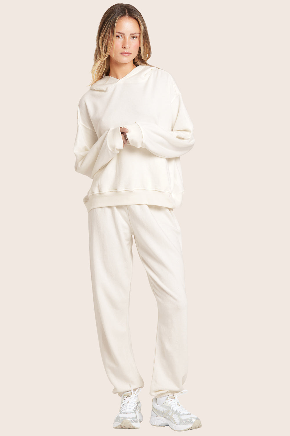 SET™ LIGHTWEIGHT SWEATS CLASSIC SWEATPANTS IN BLANC