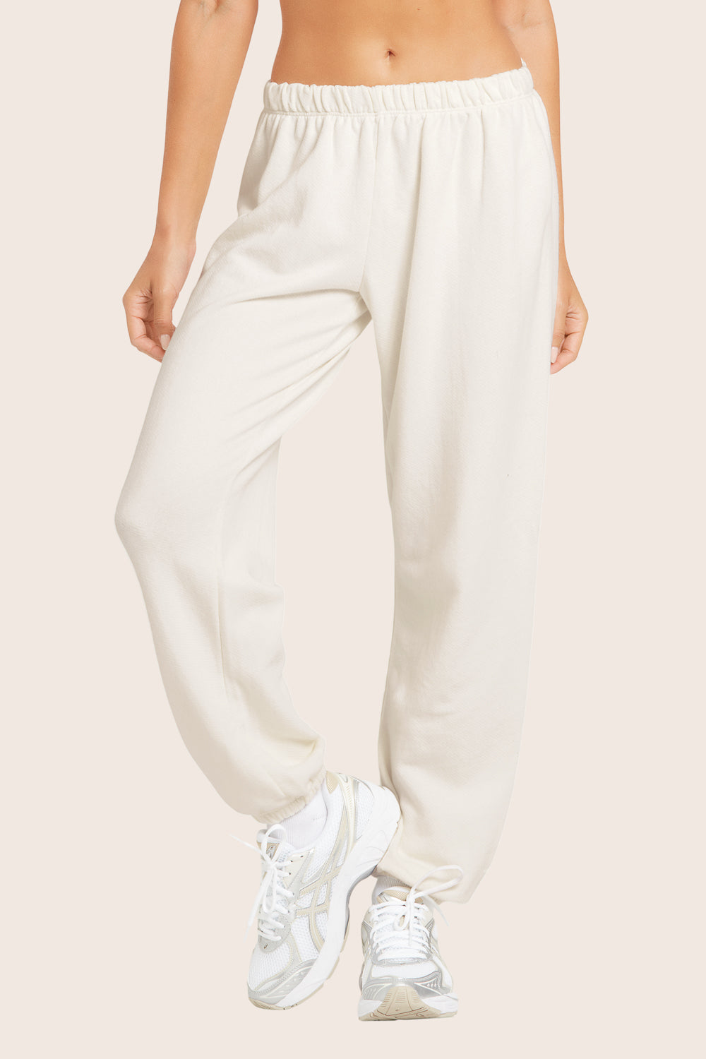 SET™ LIGHTWEIGHT SWEATS CLASSIC SWEATPANTS IN BLANC