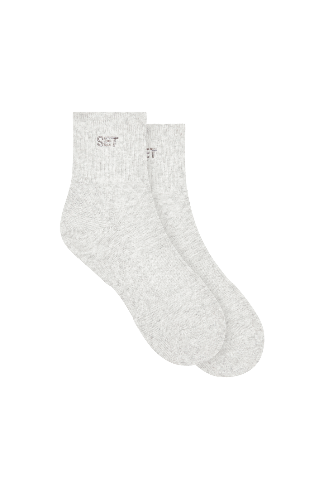 SET SHORTY SOCKS - HEATHER GREY Featured Image