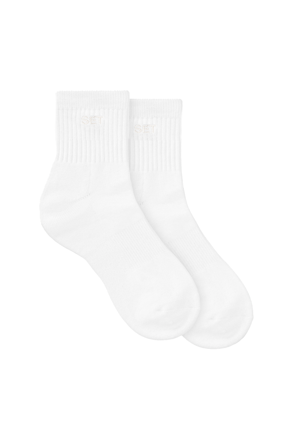 SET™ SHORTY SOCKS IN BLANC