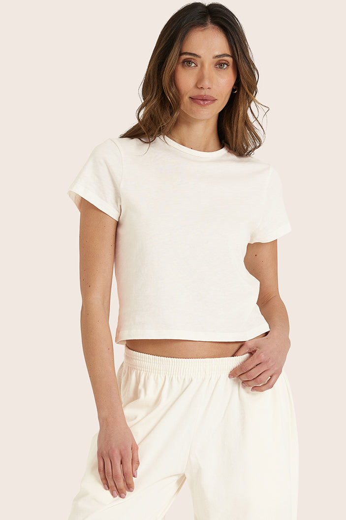 CLASSIC COTTON DAILY TEE - BLANC Featured Image