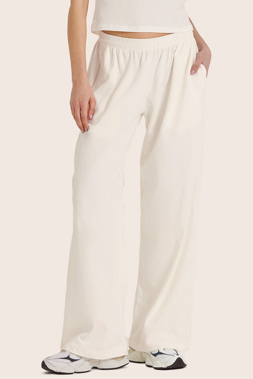 HEAVY COTTON EASY PANTS™ - BLANC Featured Image