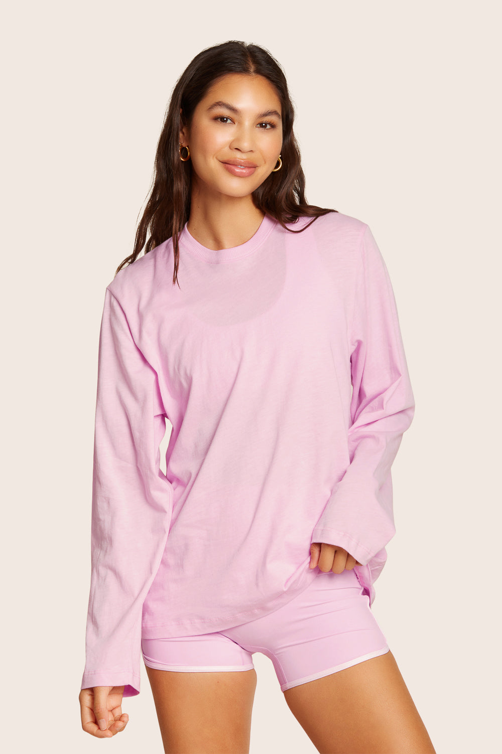 SET™ CLASSIC COTTON DAILY LONG SLEEVE IN PRIMROSE