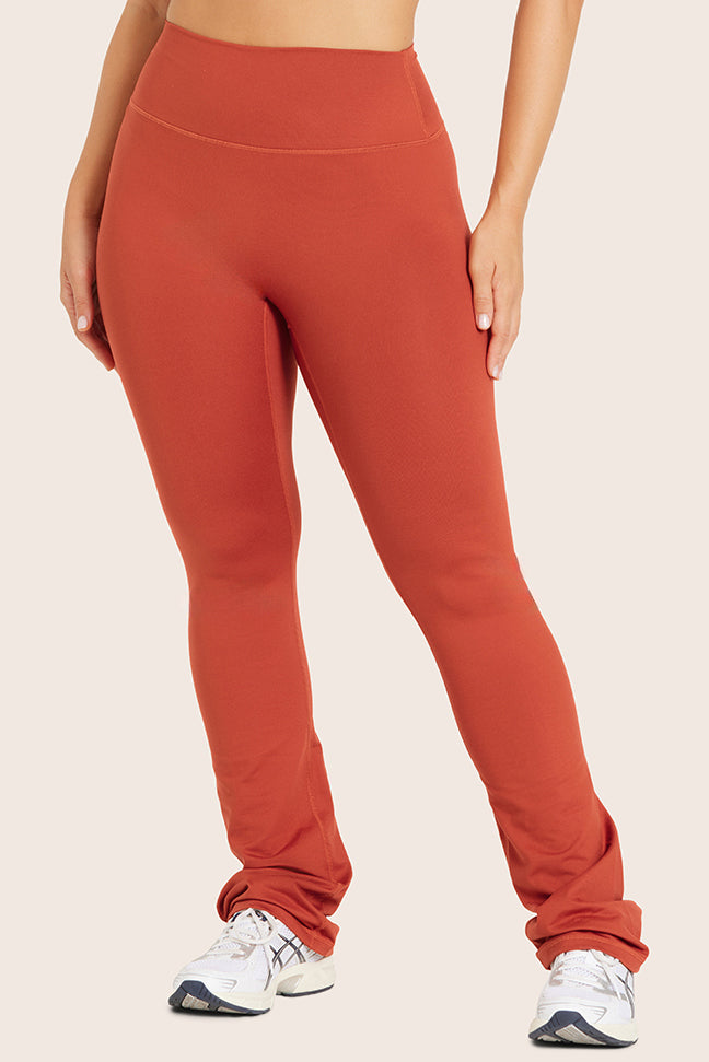 FORMCLOUD® CLOUD STRAIGHT LEGGINGS - CAYENNE Featured Image