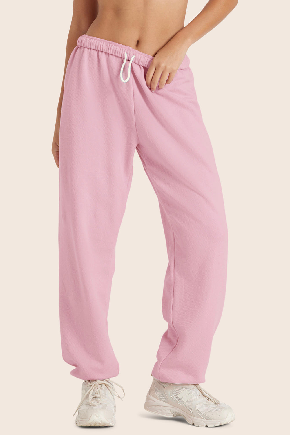 LIGHTWEIGHT SWEATS CLASSIC OLD SCHOOL SWEATPANTS - COWGIRL Featured Image