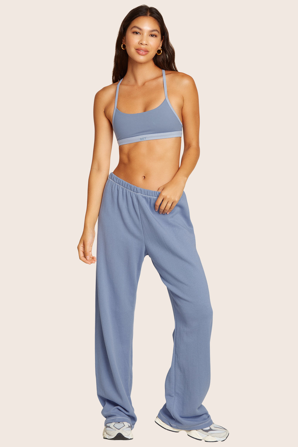 SET™ LIGHTWEIGHT SWEATS CLASSIC STRAIGHT LEG SWEATPANTS IN CRUISE