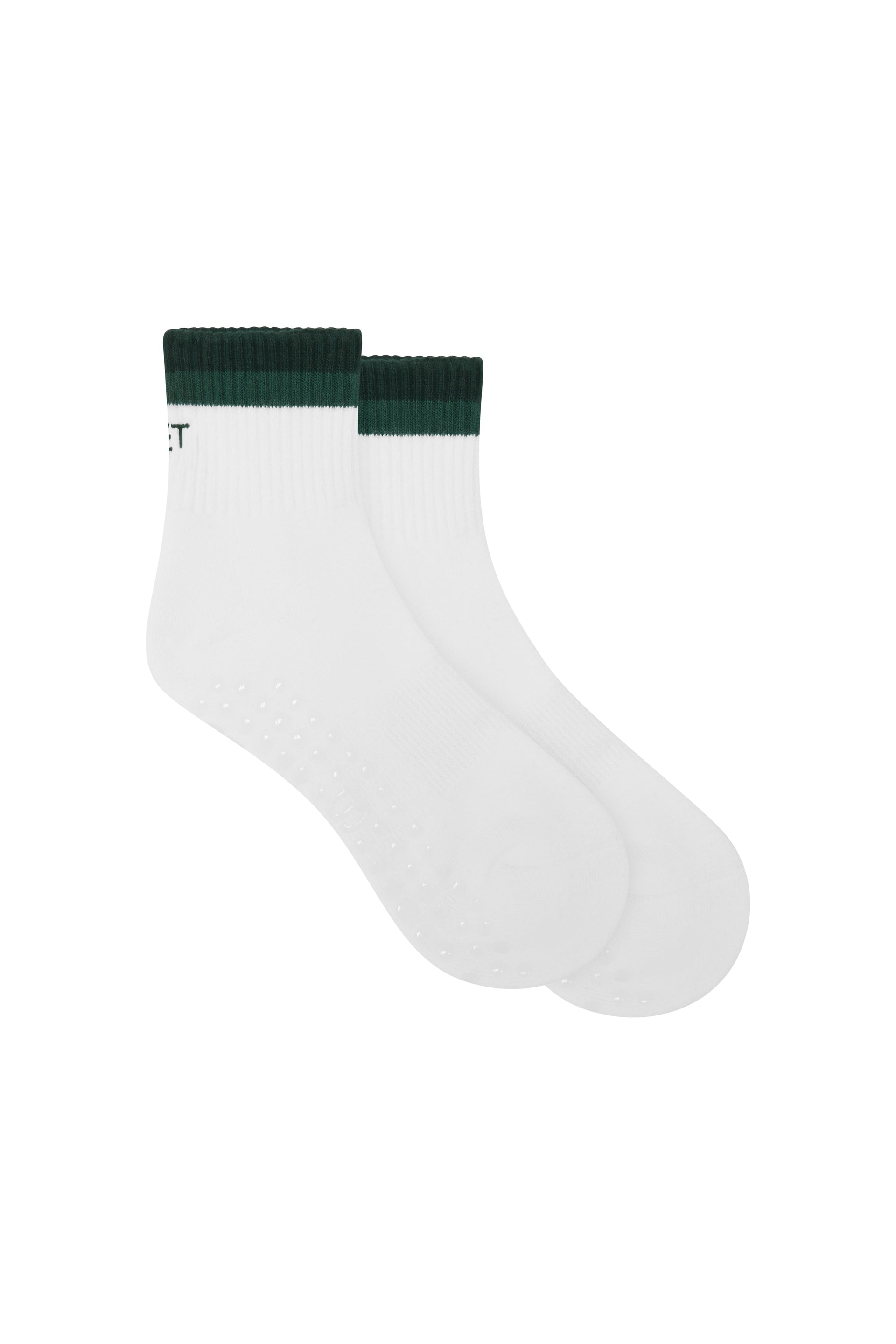 SET PILATES SHORTY SOCKS - WHITE/IVY/MOJITO