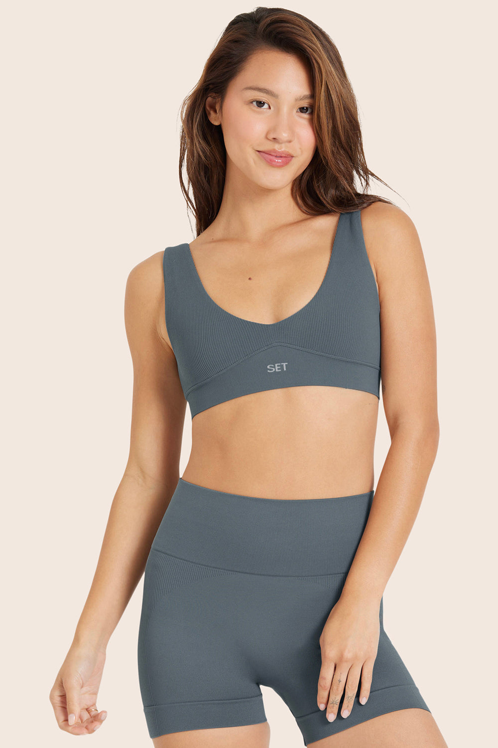 SCULPTFLEX® POWER DIVE BRA - SLATE Featured Image