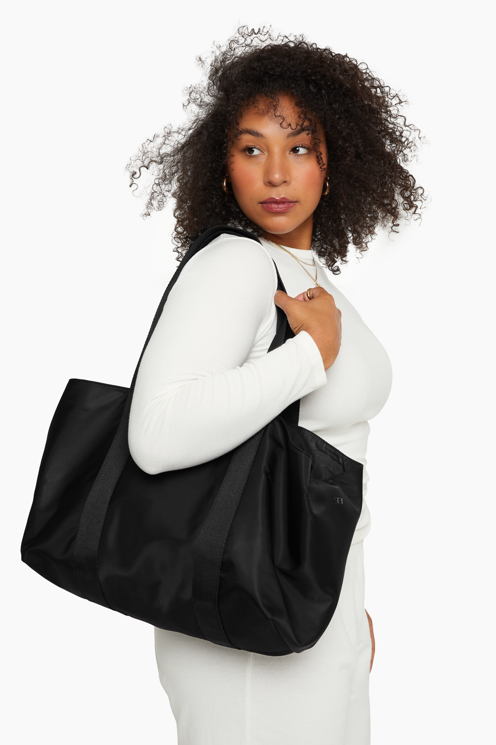 SET™ BOXY TOTE IN ONYX