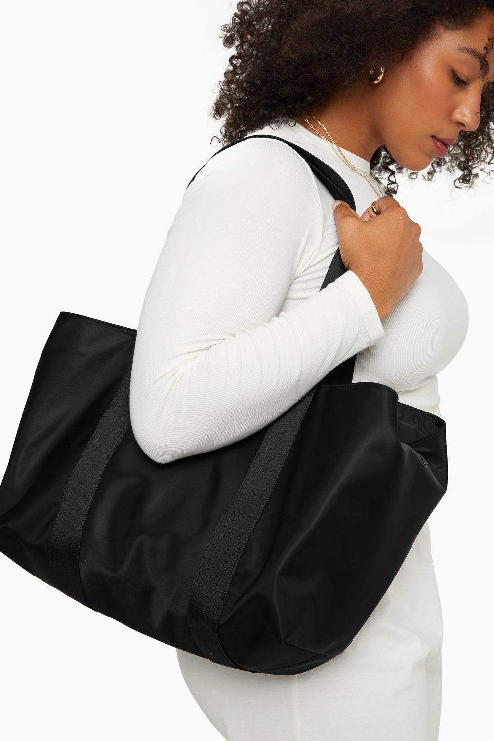 SET™ BOXY TOTE IN ONYX