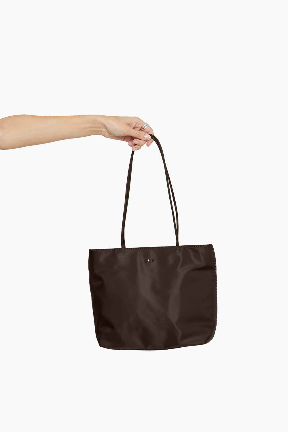 SET™ CITY TOTE IN ESPRESSO