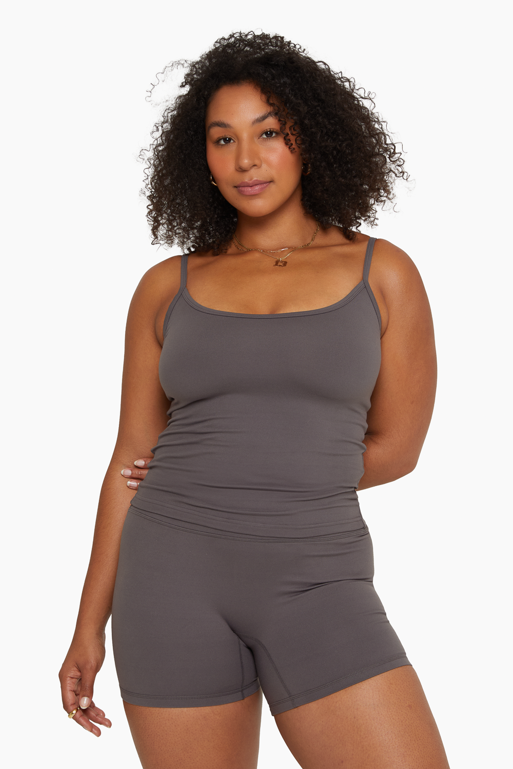 SET™ FORMCLOUD™ LONGLINE CAMI IN GRAPHITE