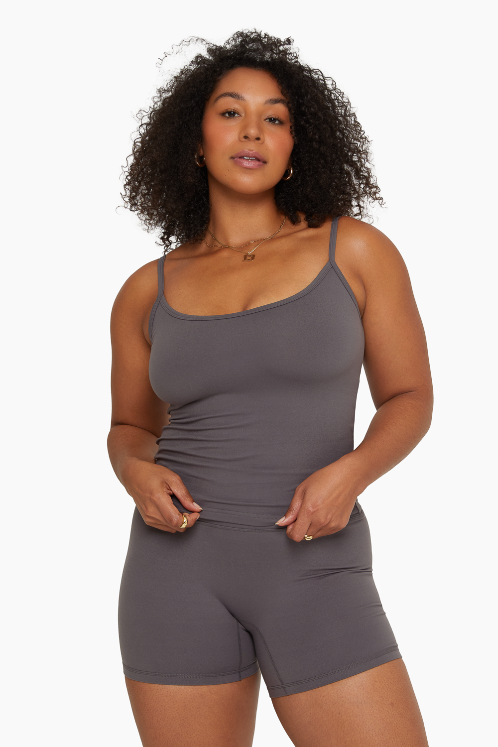 SET™ FORMCLOUD™ LONGLINE CAMI IN GRAPHITE