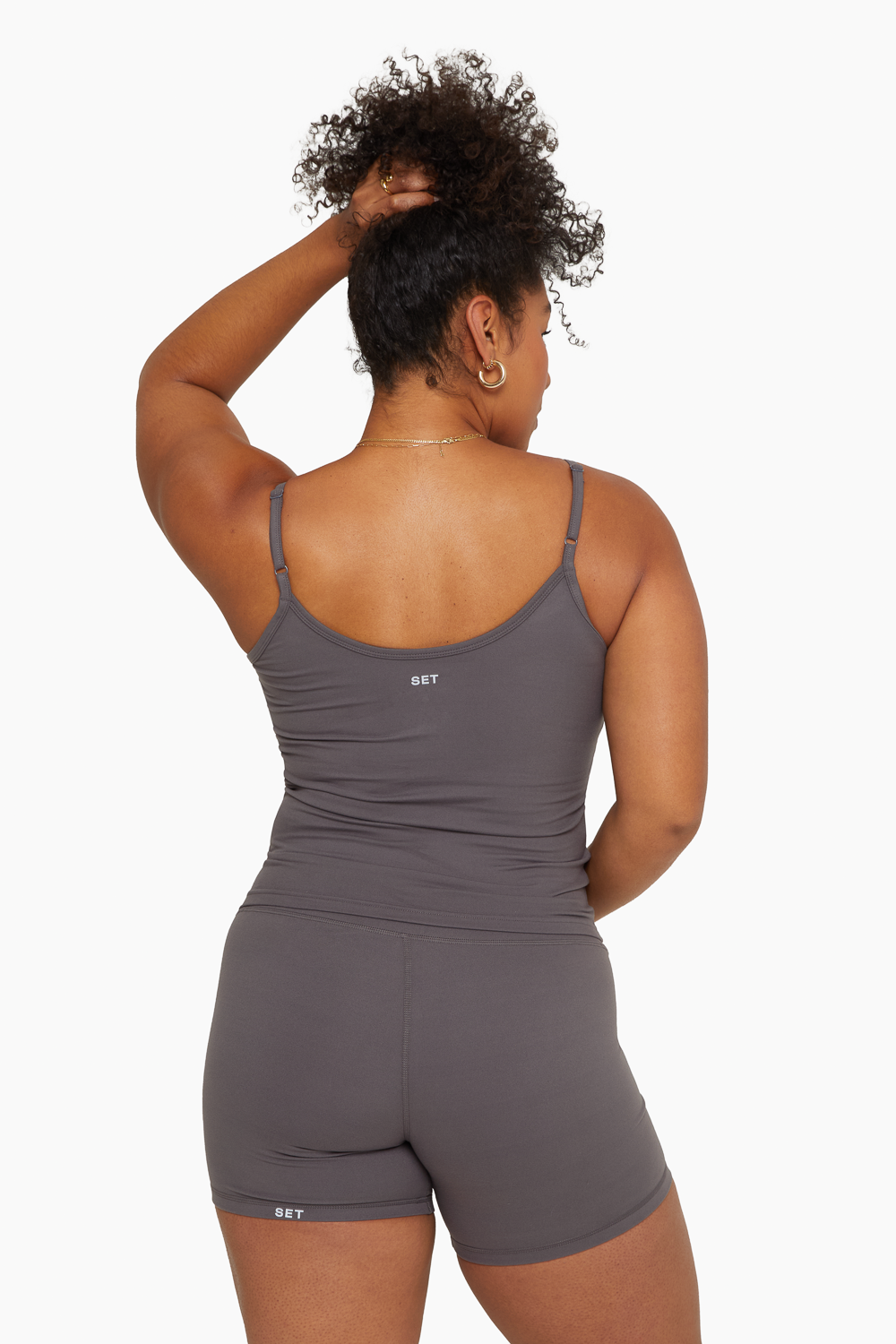 SET™ FORMCLOUD™ LONGLINE CAMI IN GRAPHITE