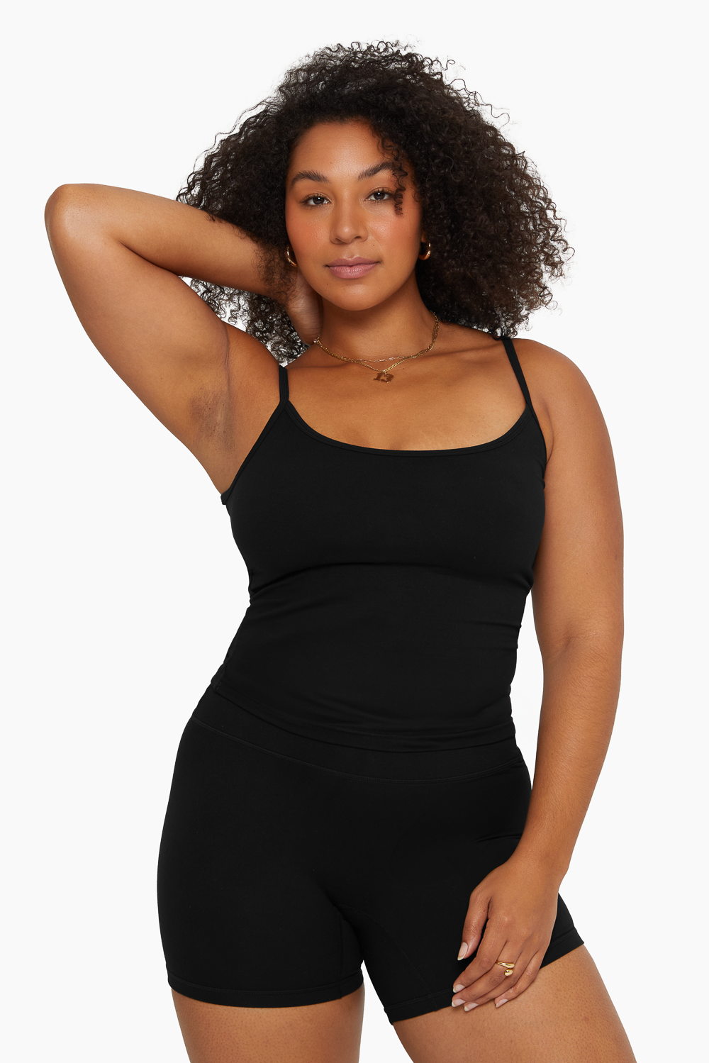 SET™ FORMCLOUD LONGLINE CAMI IN ONYX