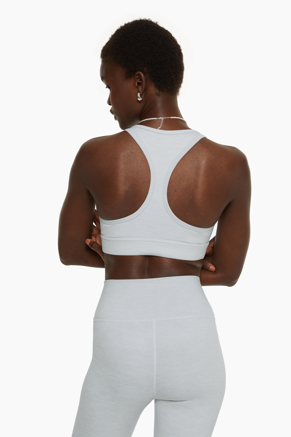 SET™ FORMCLOUD™ RACER BACK BRA IN HEATHER GREY