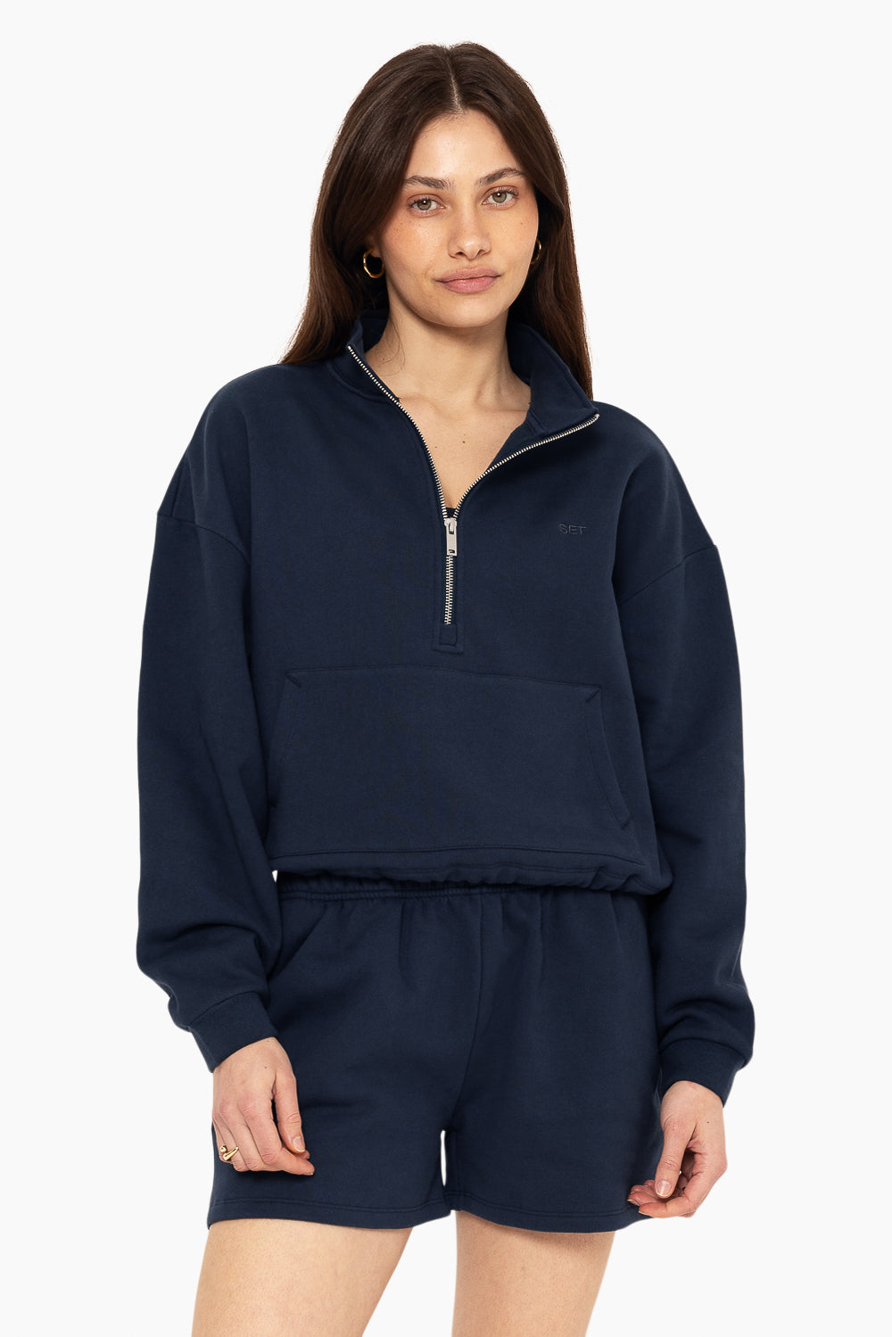 HEAVYWEIGHT SWEATS HALF ZIP - OXFORD Featured Image