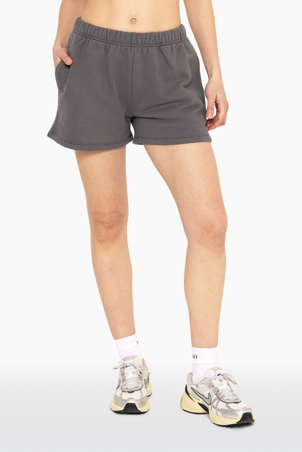 HEAVYWEIGHT SWEATS SWEAT SHORTS - GRAPHITE Featured Image