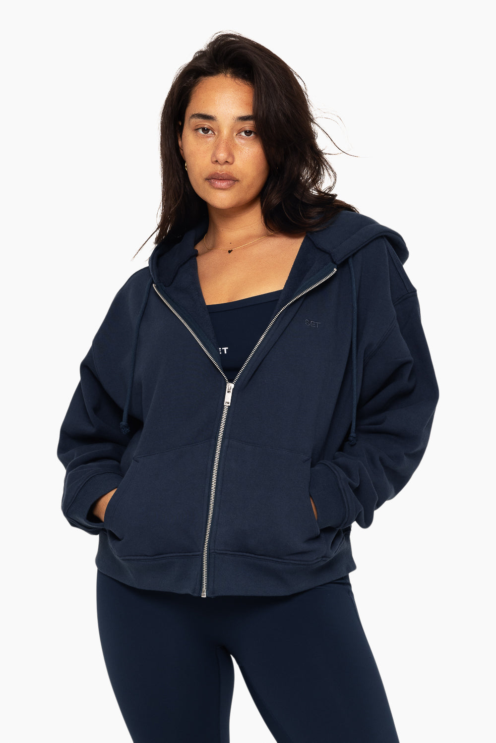 HEAVYWEIGHT SWEATS ZIP HOODIE - OXFORD Featured Image