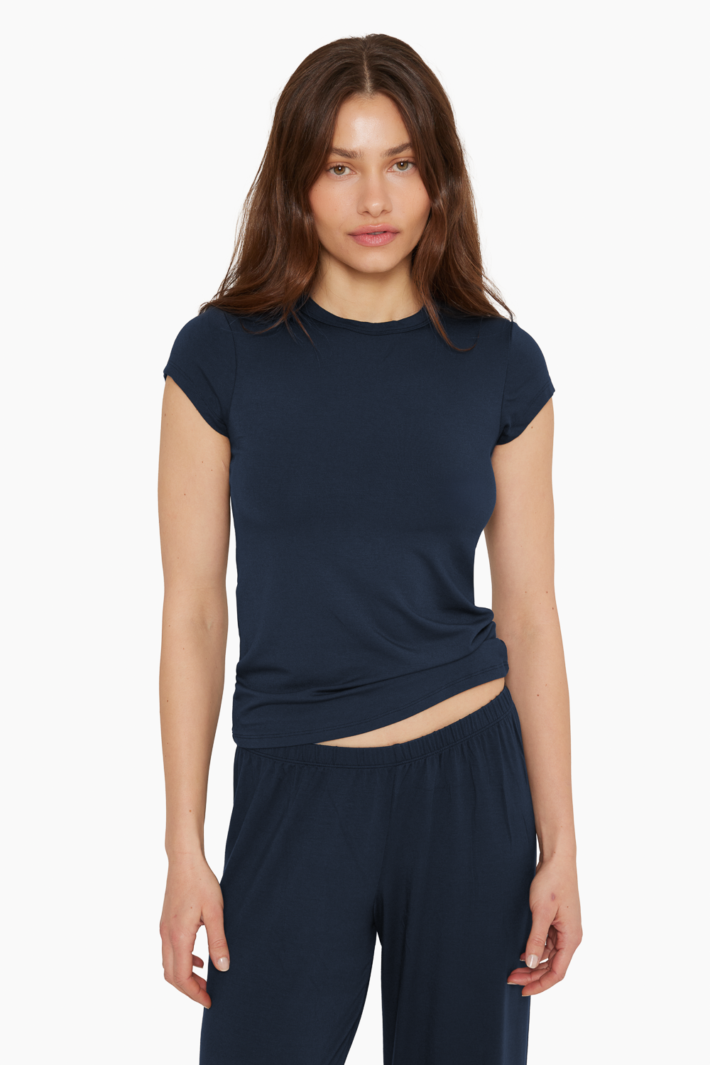 SET™ SLEEP JERSEY GIRLFRIEND TEE IN OXFORD