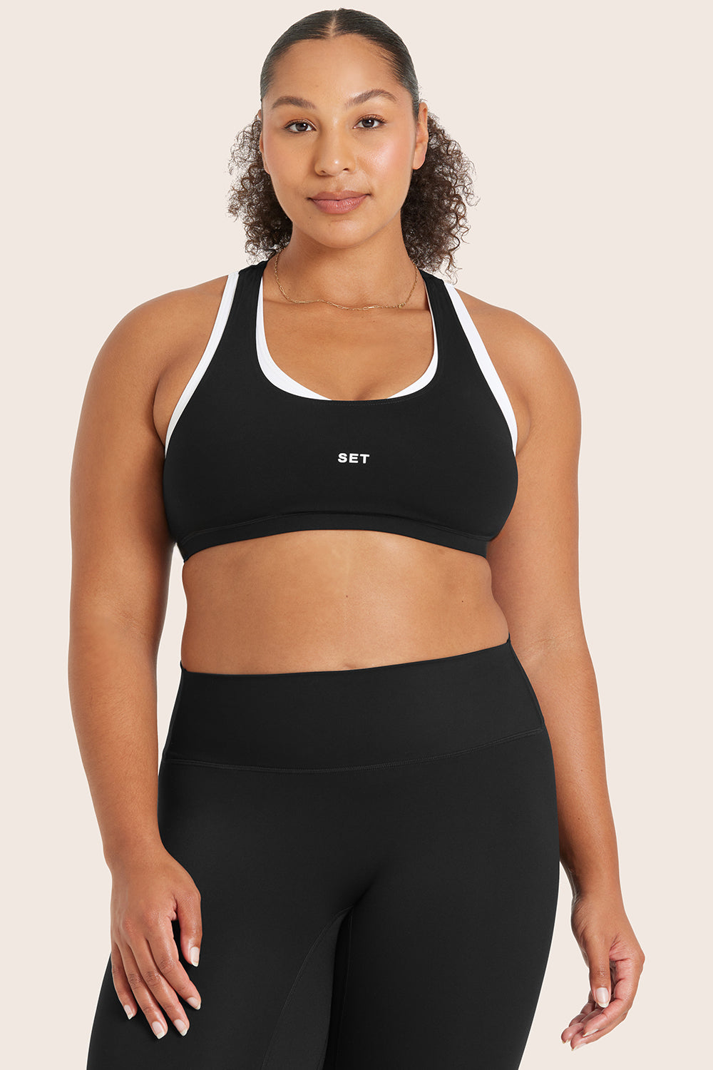 SPORTBODY® SPORTY GYM BRA - ONYX Featured Image