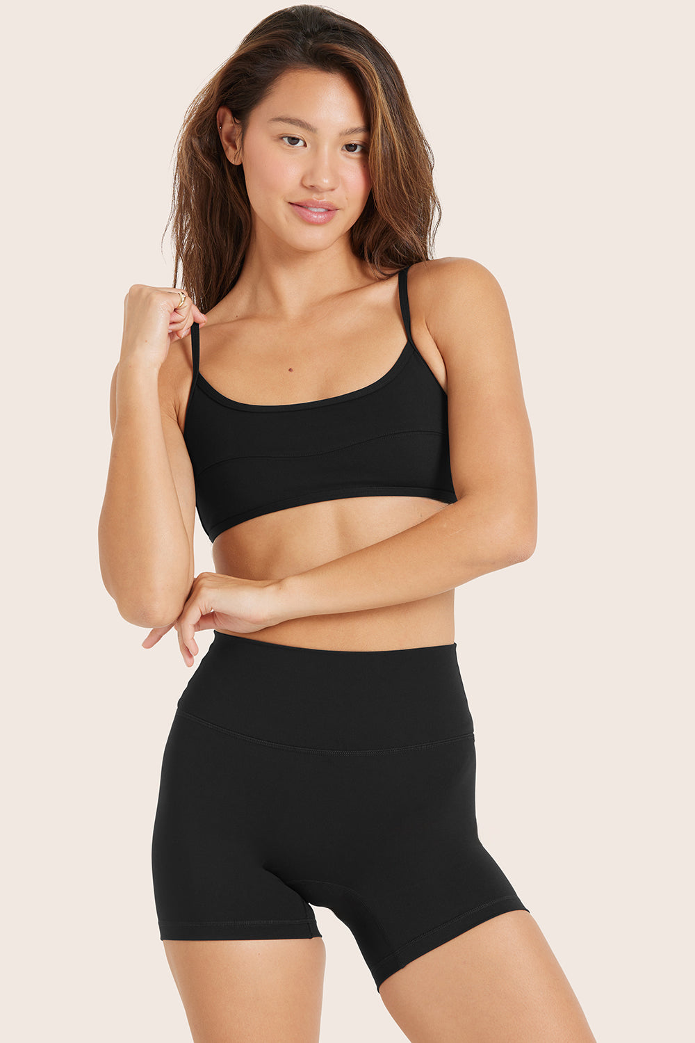 SPORTBODY® SPORTY LINE BRA - ONYX Featured Image