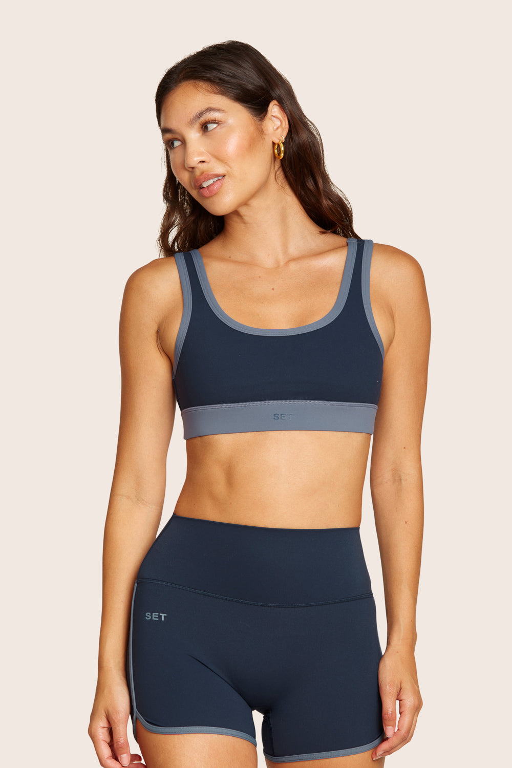 SET™ SPORTBODY® MATCH BRA IN HARBOR