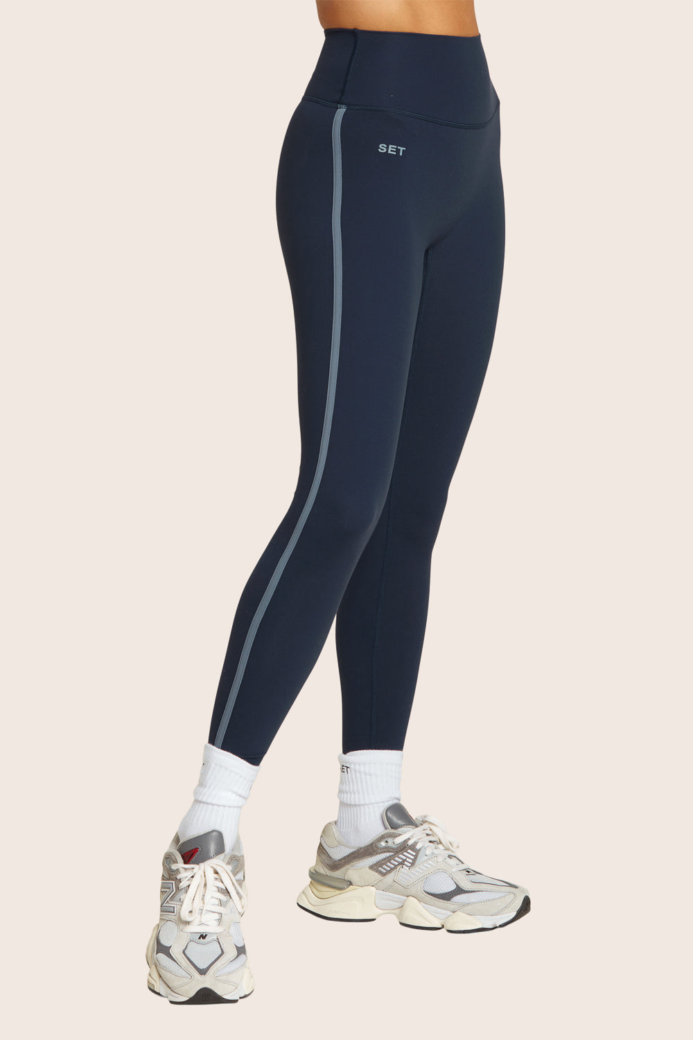 SPORTBODY® SPORTY STRIPE LEGGINGS - HARBOR Featured Image