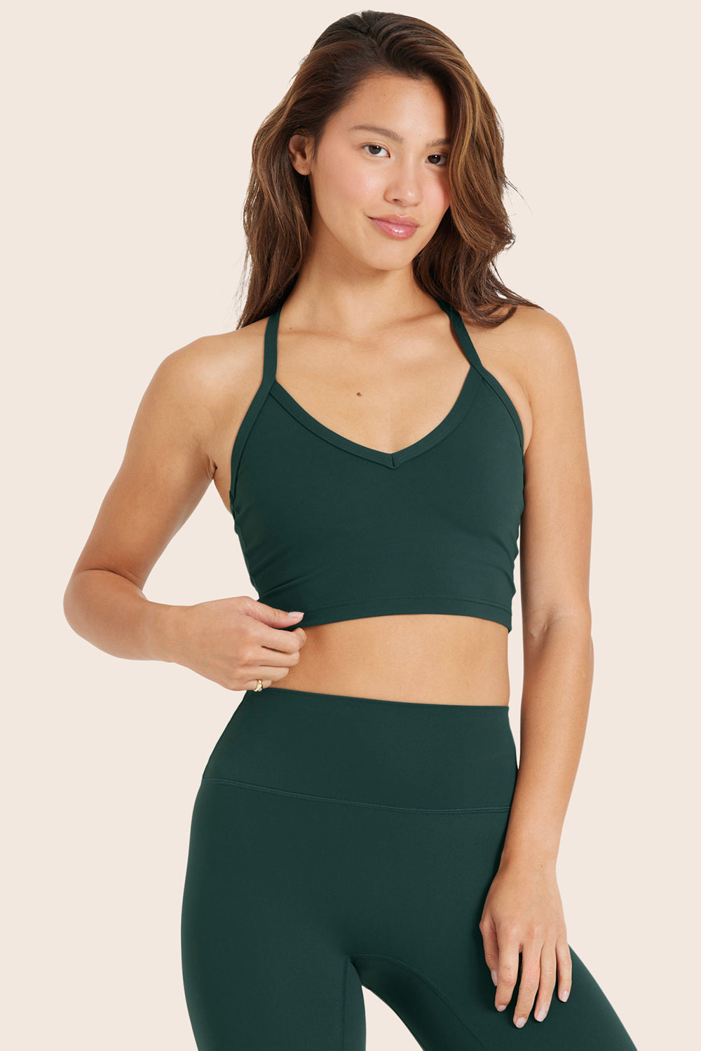 SPORTBODY® SPORTY Y CAMI BRA - IVY Featured Image