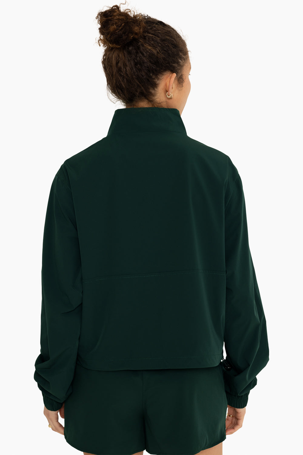 SET™ NYLON HALF ZIP WINDBREAKER IN HIDEAWAY